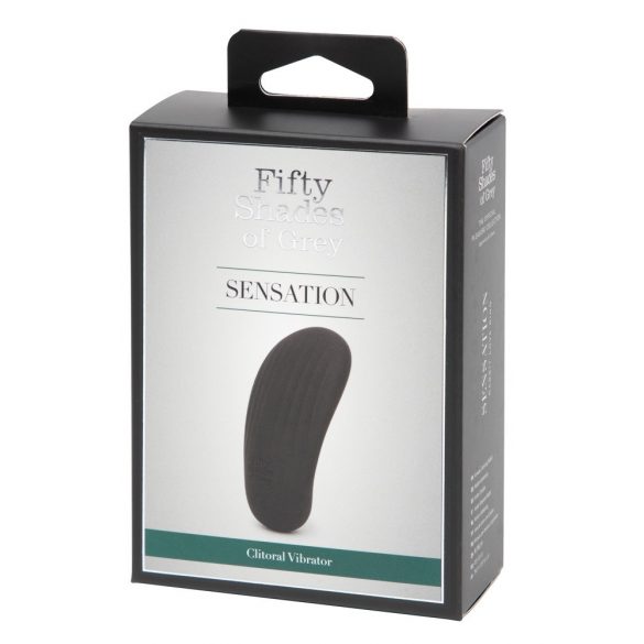 De vijftig tinten grijs Sensation - oplaadbare clitoris vibrator (zwart)