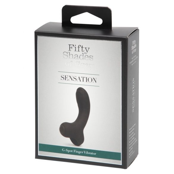 Vijftig tinten grijs Sensation - oplaadbare G-spot vibrator (zwart)