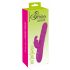 SMILE Konijn - oplaadbare, draaibare vibrator met stimulatiearm (pink)