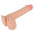 Nature Skin - dildo met huid - 19 cm (natuurlijk)