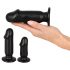 Anos Trainingsset - anaal dildo set (3-delig) - zwart