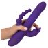 SMILE Triple - oplaadbare triple-arm rotatie-stoot vibrator (paars)