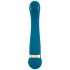 Hot 'n Cold - oplaadbare, verwarmende en koelende G-spot vibrator (turquoise)