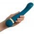 Hot 'n Cold - oplaadbare, verwarmende en koelende G-spot vibrator (turquoise)