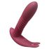 Javida RC - radiografische 3 functies clitoris vibrator (rood)