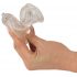 You2Toys Piss Play Mouw - penisbijlage met uitvoerbuis (transparant)