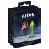 ANOS Metalen Regenboog - metalen anaal dildo set (2-delig)