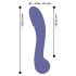 AWAQ.U 3 - draadloze G-spot vibrator (paars)