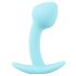 Cuties Mini Anaal Plug - siliconen - blauw (2,6 cm)