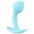 Cuties Mini Anaal Plug - siliconen - blauw (2,6 cm)