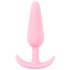 Cuties Kleine Anaal Plug - siliconen - roze (2,1cm)