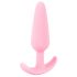 Cuties Kleine Anaal Plug - siliconen - roze (2,1cm)