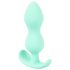 Cuties Mini Butt Plug - siliconen anale dildo - mint (2,3 cm)