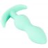 Cuties Mini Butt Plug - siliconen anale dildo - mint (2,3 cm)