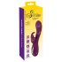 SMILE - oplaadbare vibrator met 3 motoren en clitorisstimulator (paars)