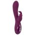 SMILE - oplaadbare vibrator met 3 motoren en clitorisstimulator (paars)