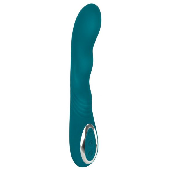 SMILE - oplaadbare, waterdichte G-spot vibrator (groen)