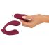 You2Toys Rosenrot - oplaadbare, draadloze opzetvibrator (rood)