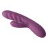 Svakom Avery - oplaadbare, duwende vibrator met clitorisstimulator (paars)