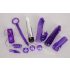 You2Toys - Paarse Voorgerecht - vibratorset (9-delig)