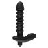 Zwarte Fluwelen Geroezel Vibrator - Medium (Zwart)