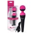 PalmPower Wand - oplaadbare vibrator-massager (roze-zwart)