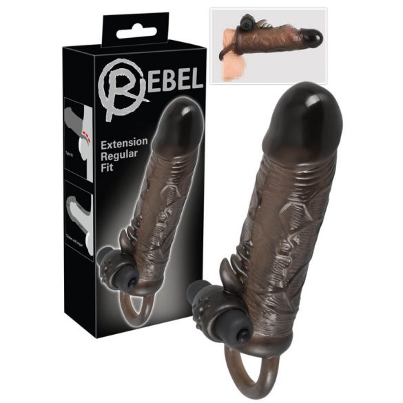 Rebel Regular - vibrerende peniskoker (19cm)