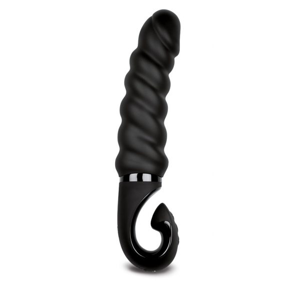 Gvibe G-jack 2 - oplaadbare, waterdichte siliconen vibrator (zwart)