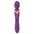 Javida Dubbel - massager vibrator (paars)