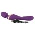 Javida Dubbel - massager vibrator (paars)