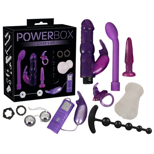 You2Toys - PowerBox - vibratieset met konijn (10-delig)