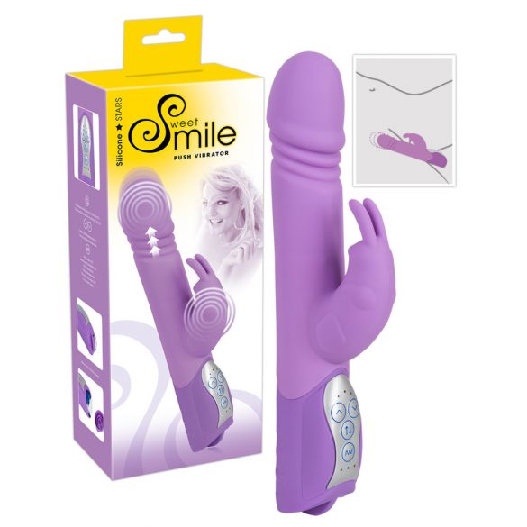 SMILE Push - clitoris vibrator (paars)