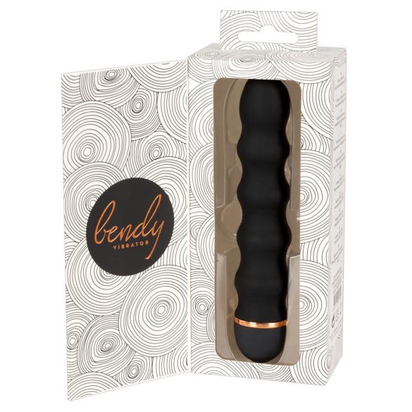 You2Toys - Bendy Wavy - golvende vibrator (zwart)