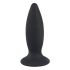 Black Velvet S - oplaadbare beginners anaal vibrator - klein (zwart)