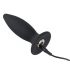 Black Velvet S - oplaadbare beginners anaal vibrator - klein (zwart)