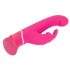 Happyrabbit G-plek - waterdicht, herlaadbare vibrator met clitorisstimulator (roze)