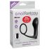 Analfantasy - anale vinger vibrator met penisring (zwart)