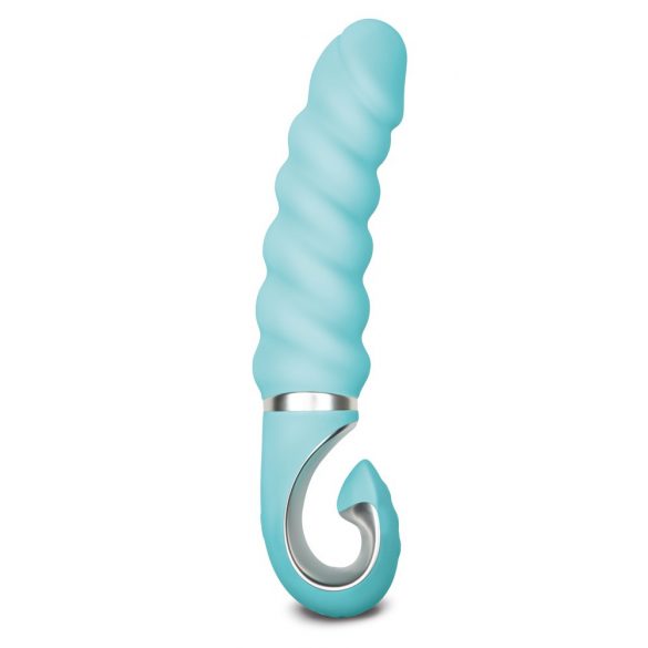 Gvibe G-jack 2 - herlaadbare, waterdichte siliconen vibrator (turkoois)