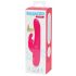 Happyrabbit Curve Slim - waterdichte, oplaadbare vibrator met clitorisstimulator (roze)