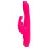 Happyrabbit Curve Slim - waterdichte, oplaadbare vibrator met clitorisstimulator (roze)