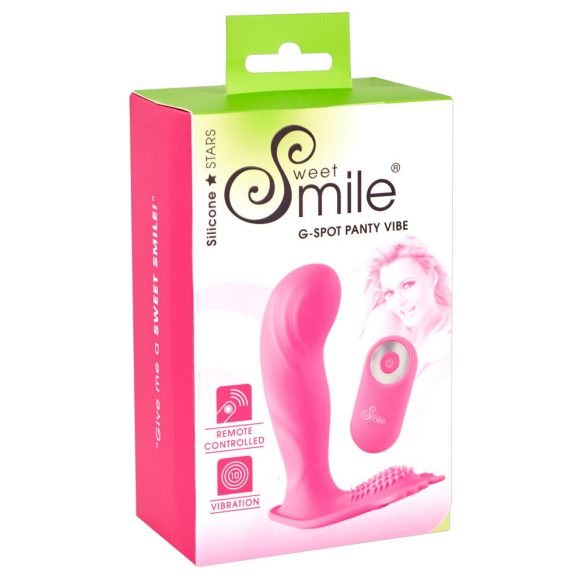 SMILE G-Spot Slip - oplaadbare, draadloze vibrator (roze)