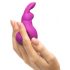 Happyrabbit - waterdichte oplaadbare clitorale vibrator (paars)