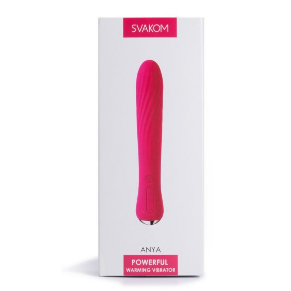 Svakom Anya - oplaadbare verwarmde vibrator (rood)