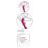 SMILE - flexibele A- en G-spot vibrator (roze)