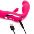 Happyrabbit Strapless - straploze vibrator (roze)