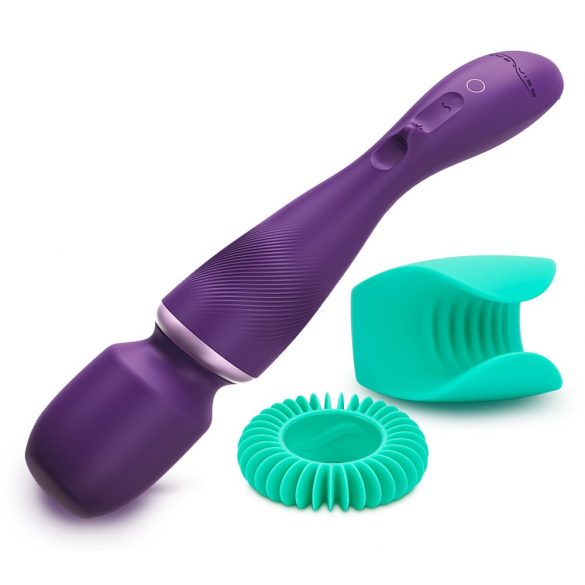 We-Vibe Wand - draadloze slimme vibrator (aubergine)