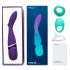 We-Vibe Wand - draadloze slimme vibrator (aubergine)