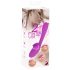 You2Toys - 2-functie Vibrator - oplaadbare clitoris- en vaginale vibrator (paars)