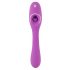 You2Toys - 2-functie Vibrator - oplaadbare clitoris- en vaginale vibrator (paars)