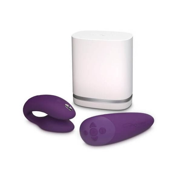 We-Vibe Chorus - oplaadbare, slimme parendildo (paars)